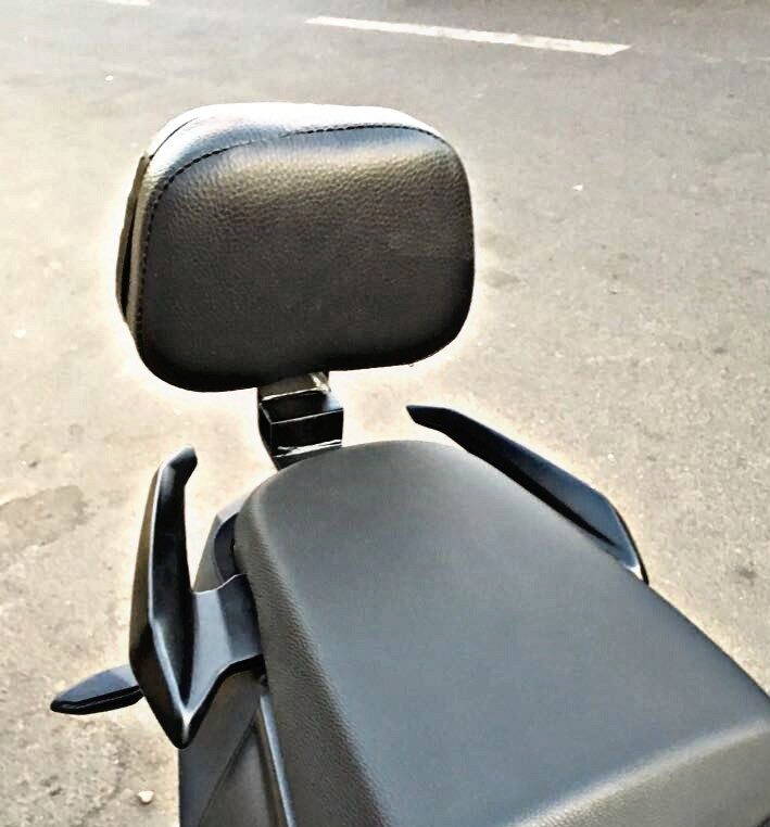 Bajaj v15 sale backrest buy