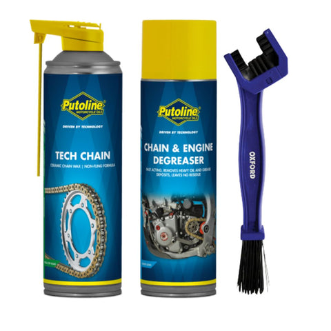 Putoline Tech Chain Care Bundle