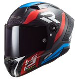 LS2 FF805 Thunder+ Carbon Supra Black Red Blue Gloss Helmet