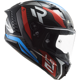 LS2 FF805 Thunder+ Carbon Supra Black Red Blue Gloss Helmet