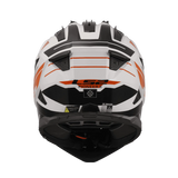 LS2 MX436 Pioneer II Namib White Orange Gloss