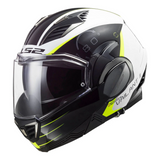 LS2 FF900 Valiant II Codex White Black Gloss Helmet