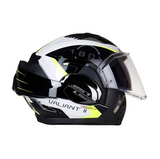 LS2 FF900 Valiant II Codex White Black Gloss Helmet